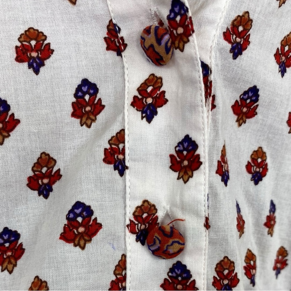 Veronica Beard Multicolor Jesila Patchwork Cotton… - image 5